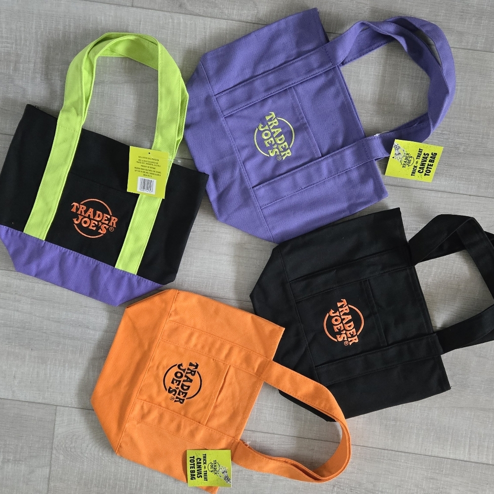 Trader Joe's | Full Set - Trick Or Treat Tote Bags